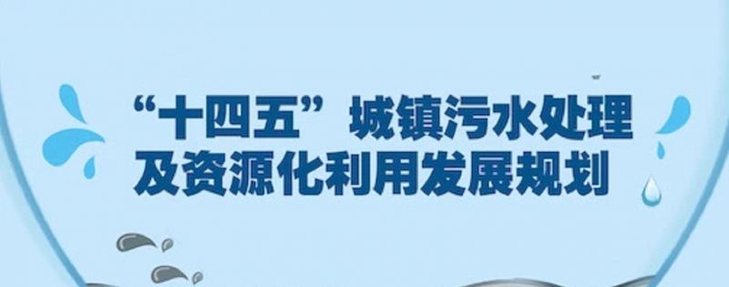 重磅 | “十四五”城鎮(zhèn)污水處理及資源化利用發(fā)展規(guī)劃！